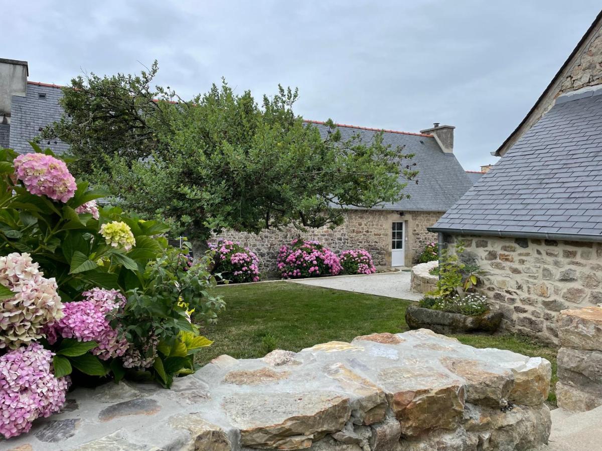 Les Cottages Du Manoir, Jacuzzi -Crozon Buitenkant foto