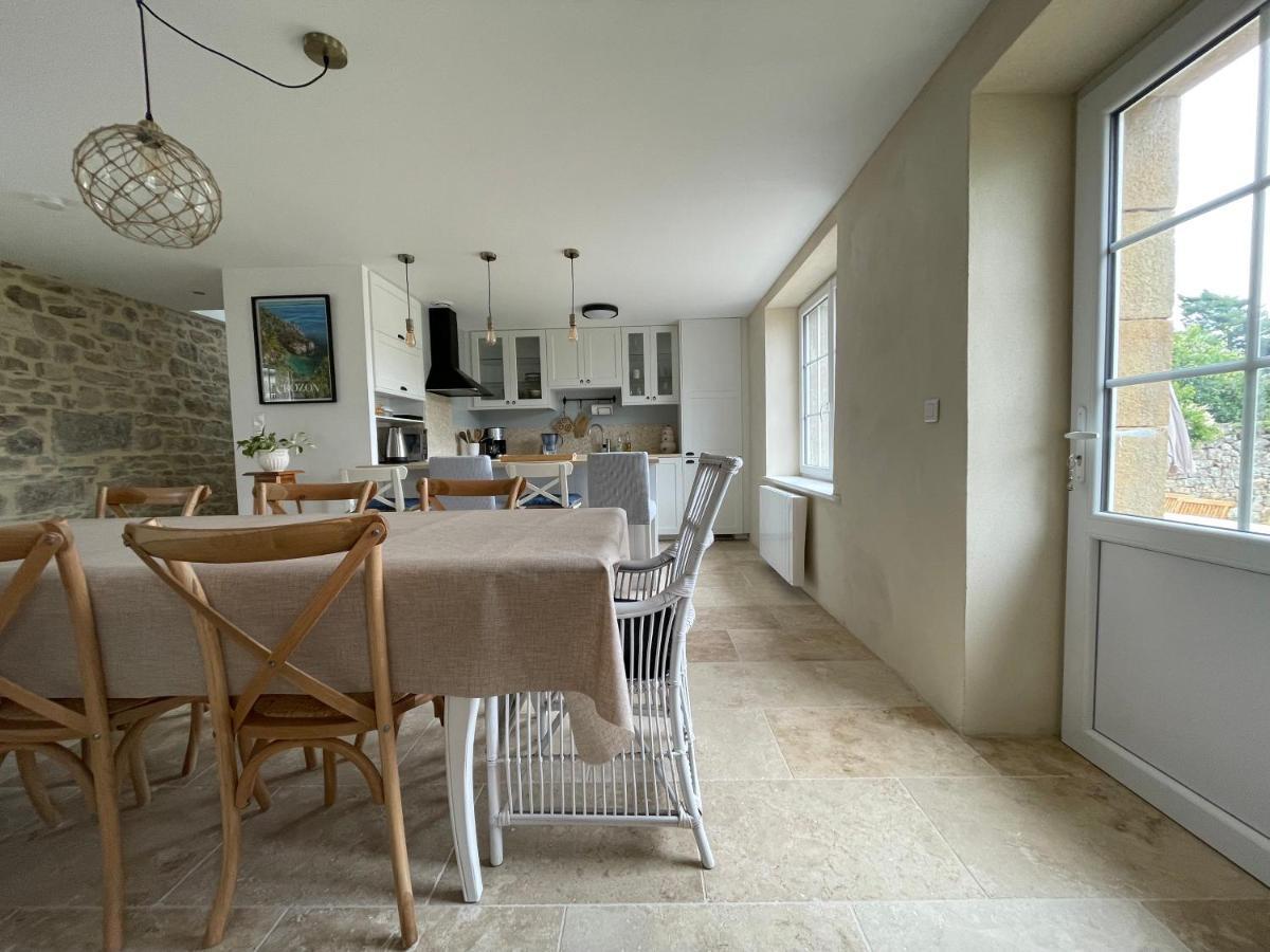 Les Cottages Du Manoir, Jacuzzi -Crozon Buitenkant foto