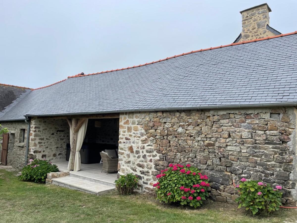 Les Cottages Du Manoir, Jacuzzi -Crozon Buitenkant foto