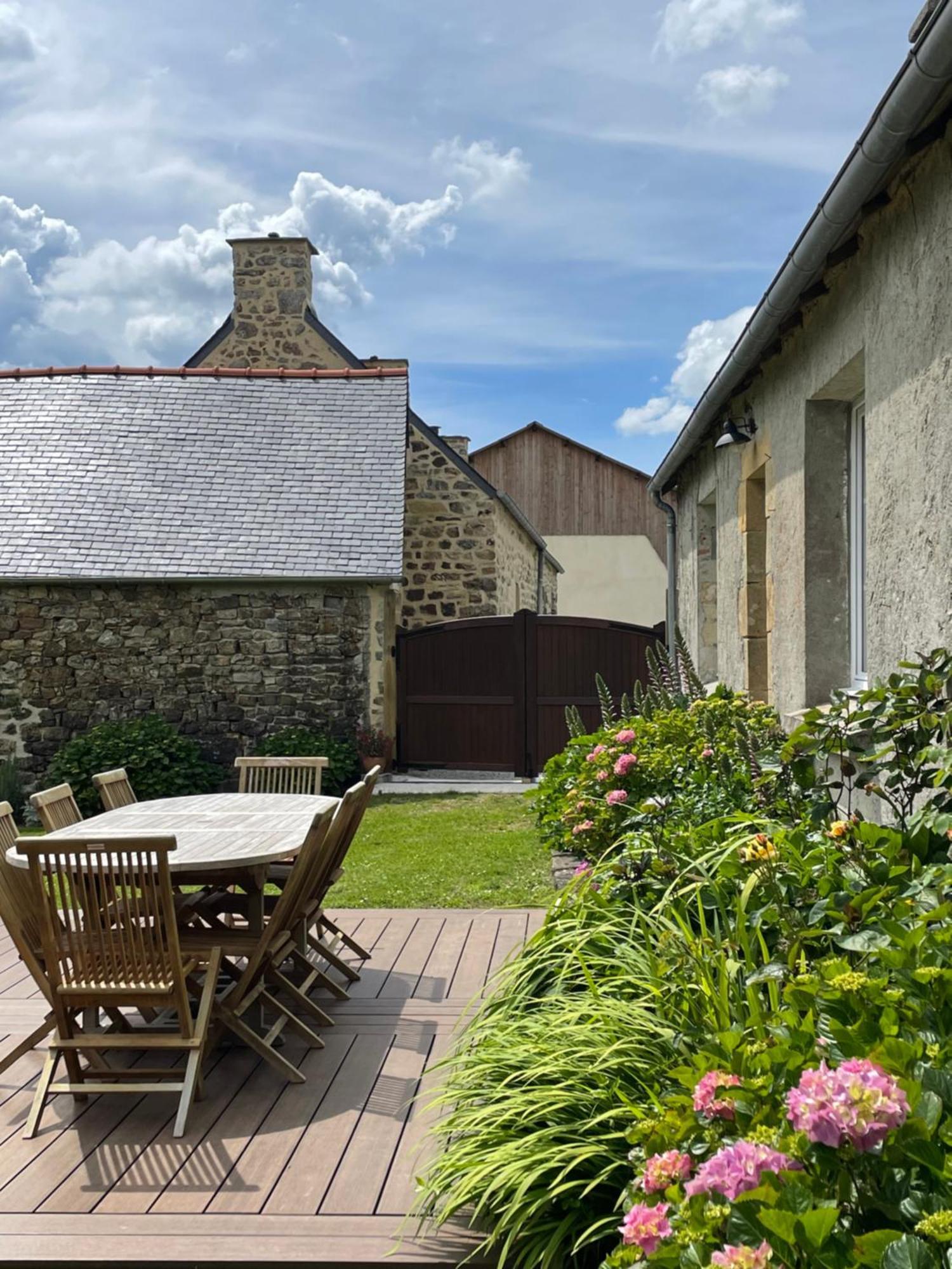 Les Cottages Du Manoir, Jacuzzi -Crozon Buitenkant foto